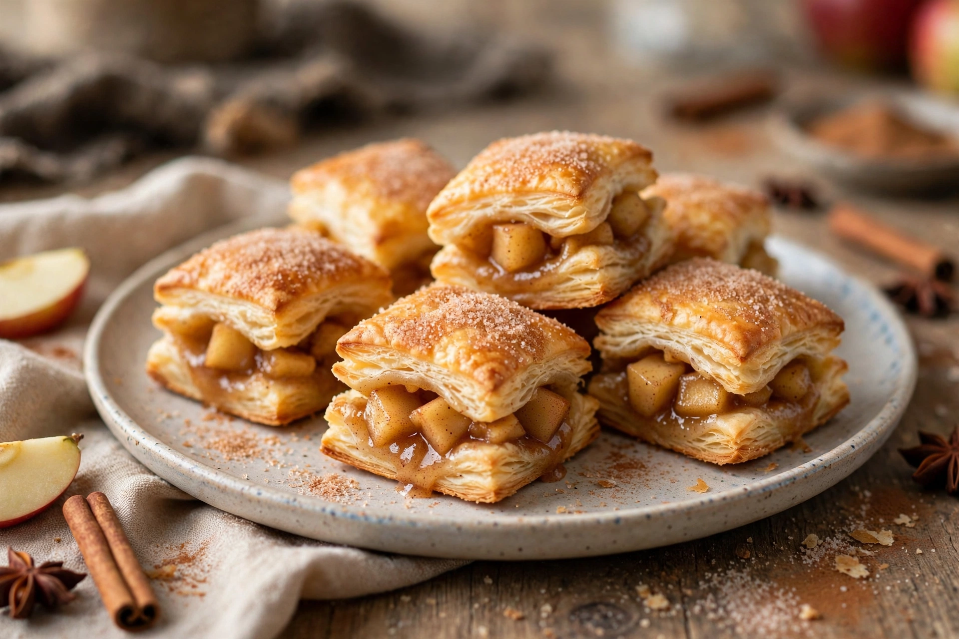 Air Fryer Apple Pie Bites