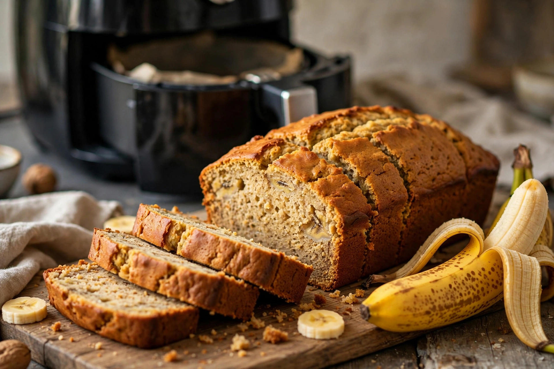 Air Fryer Banana Bread