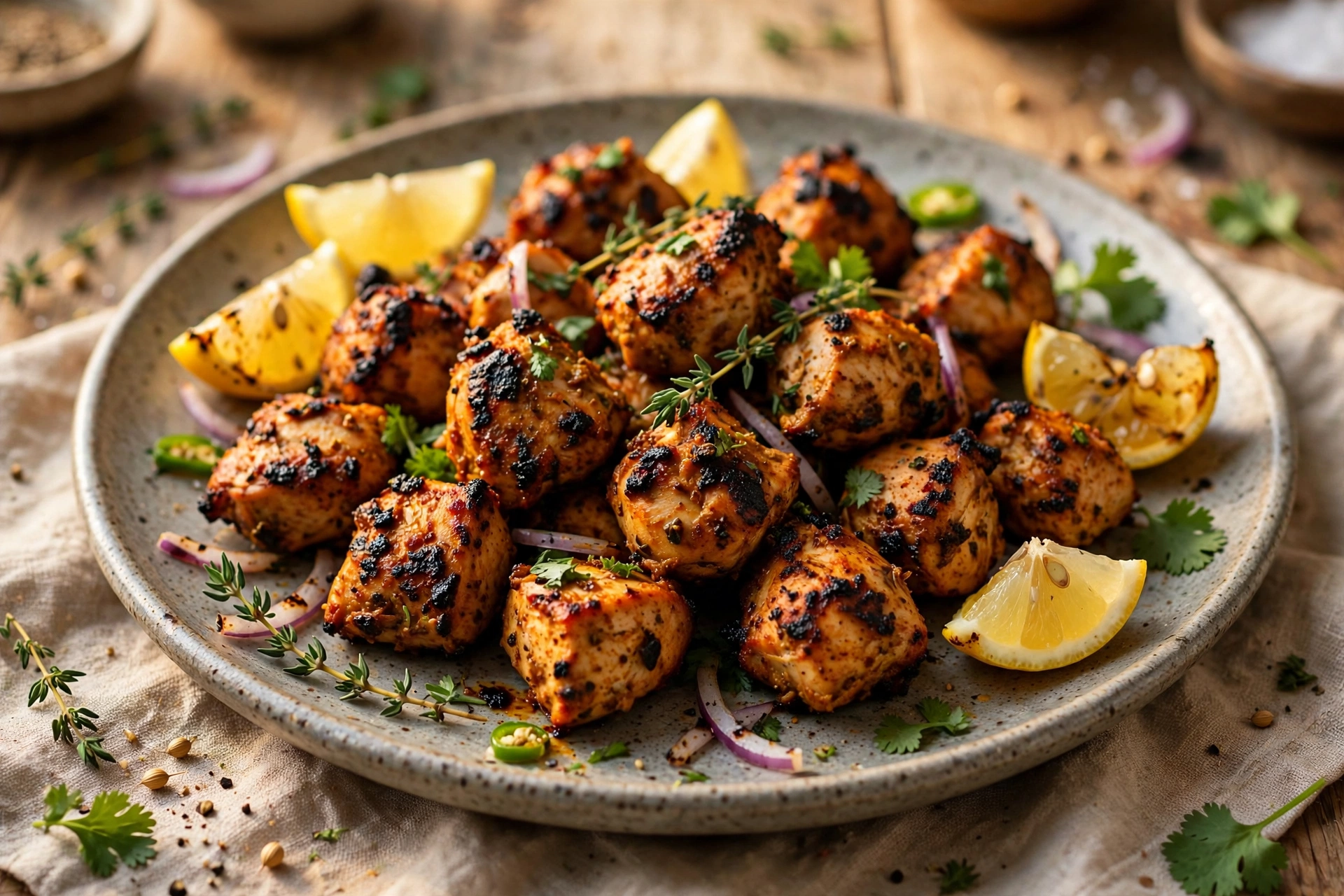 Air Fryer Chicken Tikka