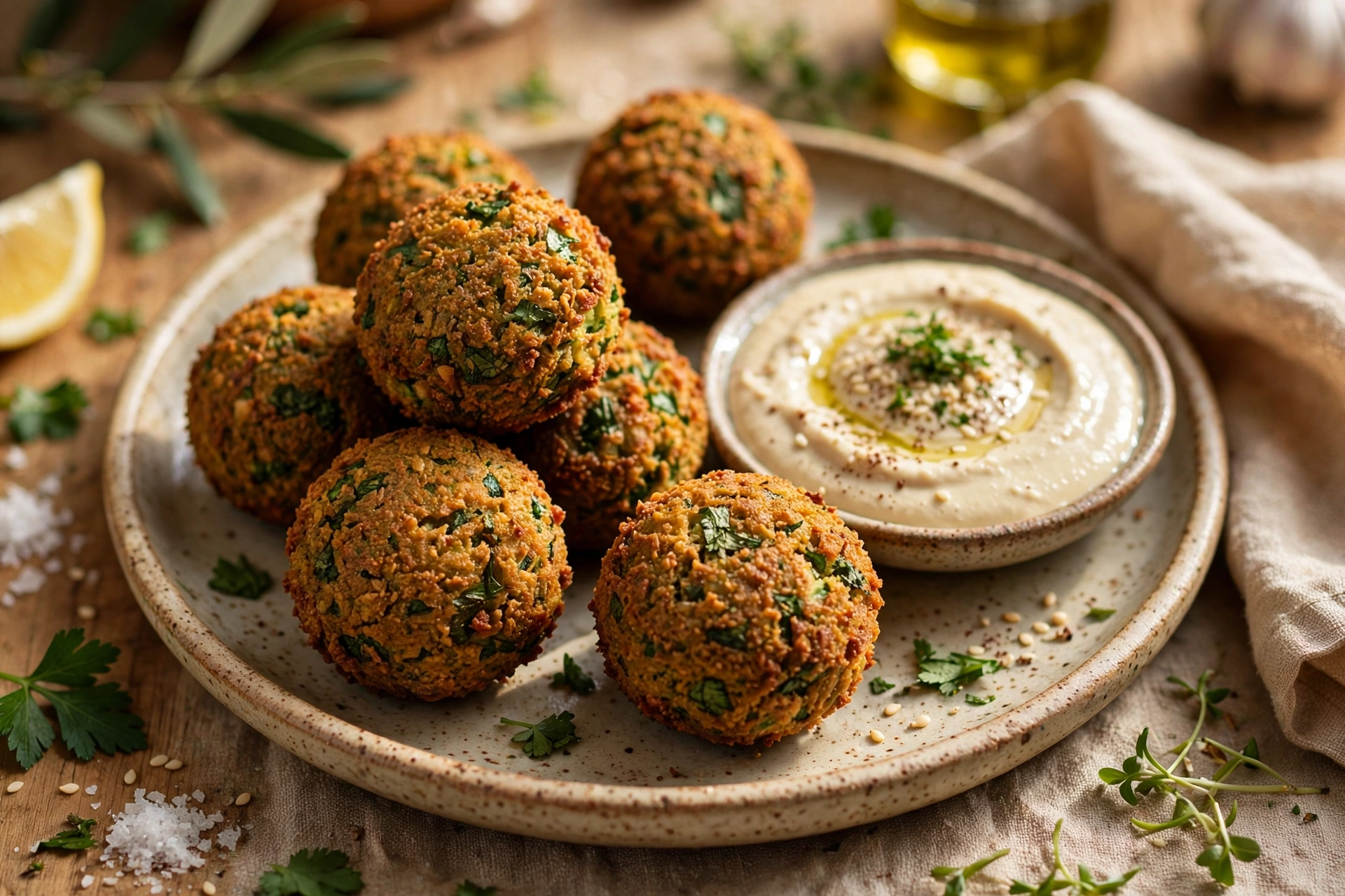 Air Fryer Falafel