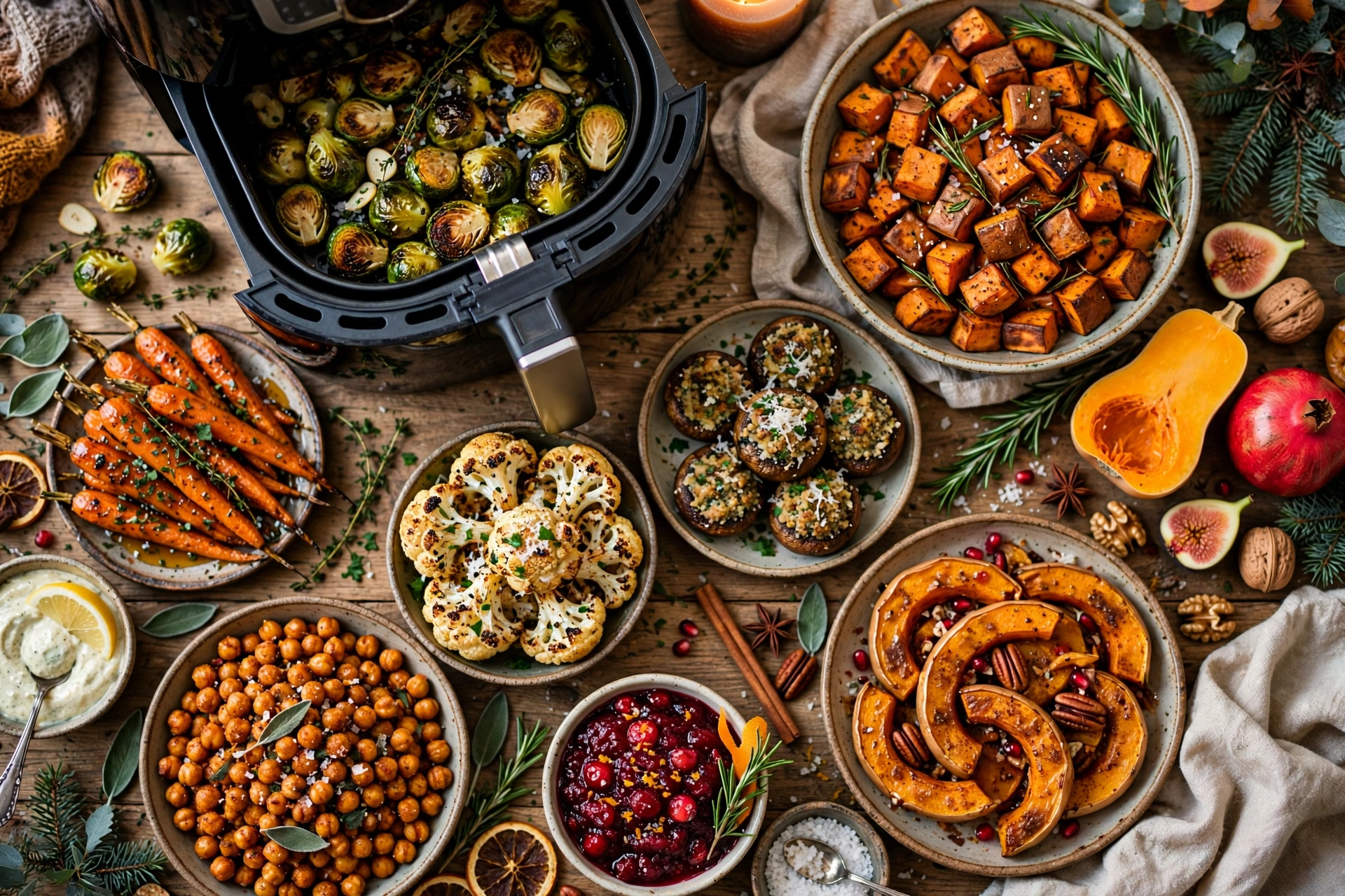 Seasonal air fryer dishes for autumn and winter